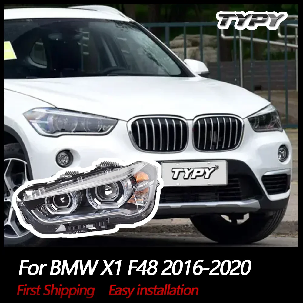 

TYPY Car Headlights For BMW X1 F48 2016-2020 LED Car Lamps Daytime Running Lights Dynamic Turn Signals Car Accessories