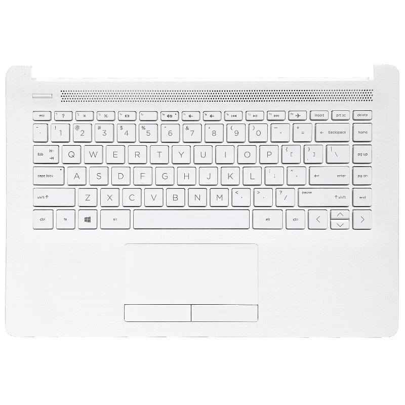 New US Keyboard for HP 14-CM 14-CK 14q-cs TPN-I131 245 246 G7 240 G7 Laptop Palmrest Upper Cover Keyboard Case Grey L23241-001