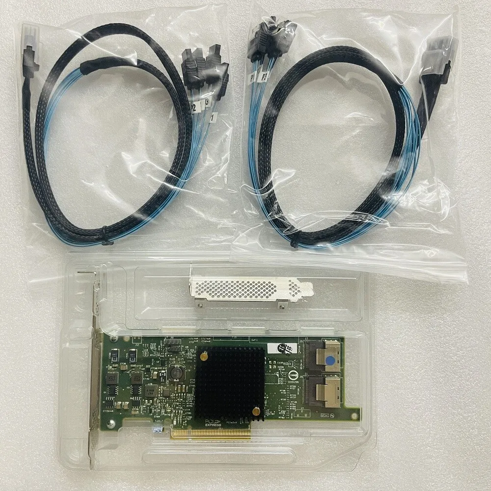 H220 6Gbs HBA LSI 9205-8i 9207 P20 Modalità IT per ZFS FreeNAS unRAID 2* SFF8087