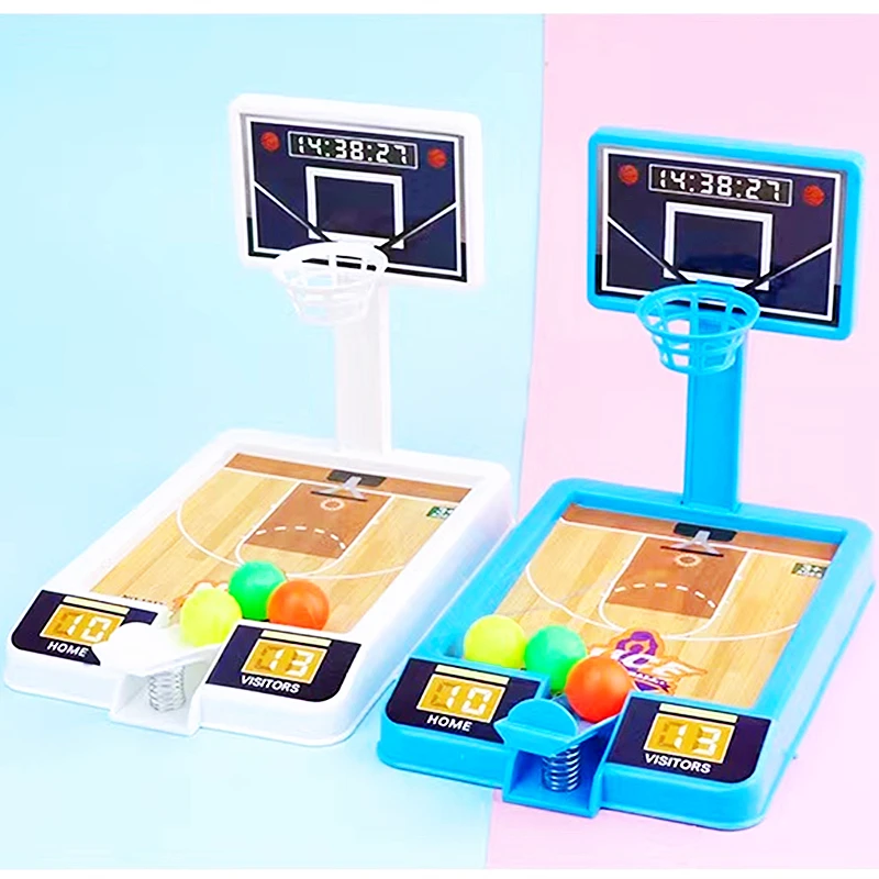 1 STKS Fun Desktop Vinger Basketbal Schieten Speelgoed Kinderdag Verjaardagsfeestje Geschenken Kleuterschool Jongens Meisjes Feestartikelen Pack Beloningen