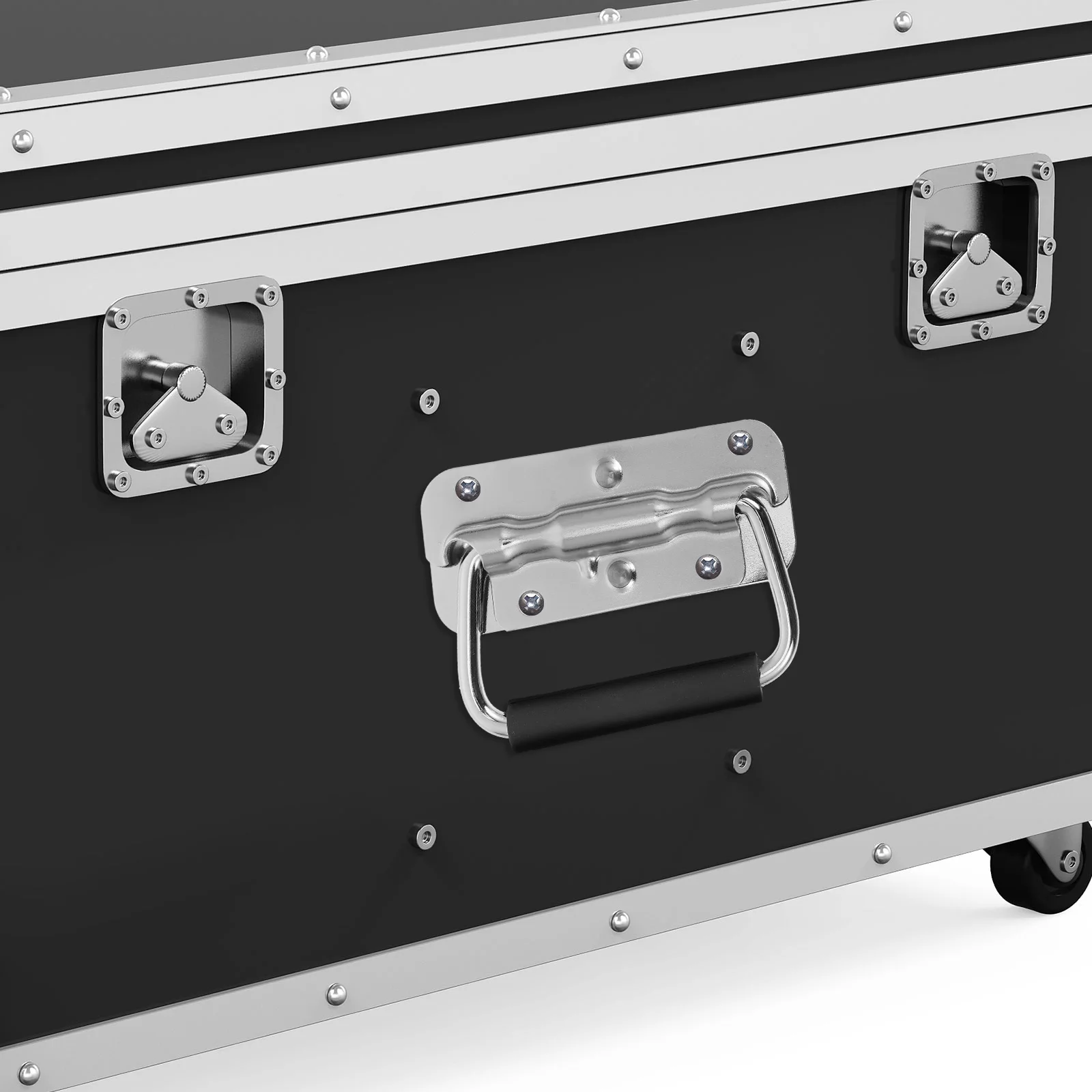 

2Pcs Durable Iron Handles for Toolboxes Foldable Storage Modern Design Easy Install Replacements Iron Handles Chest Handle