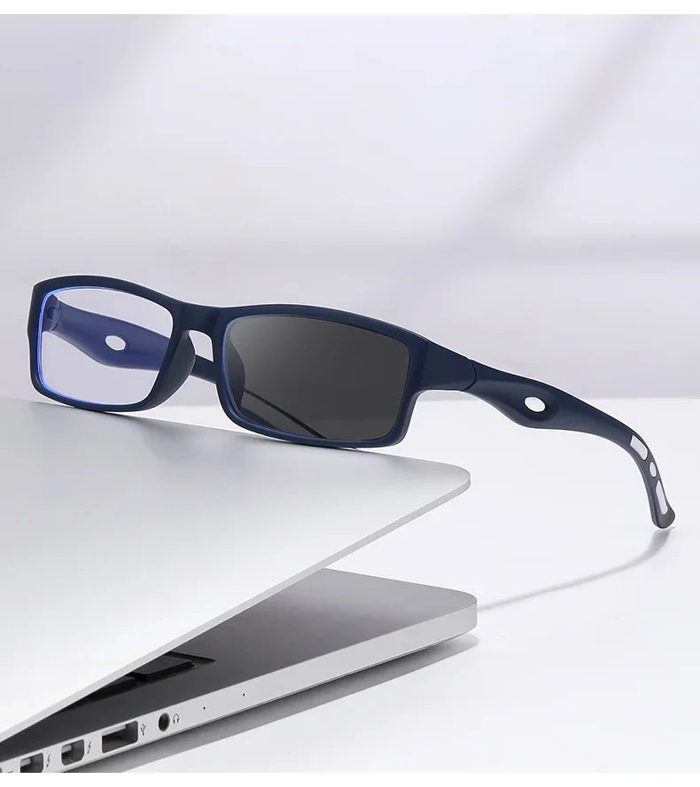 Lichtverfärbte Multi-Fokus-Lesebrille mit doppeltem Verwendungszweck für ältere Menschen, Lesebrille mit automatischer Zoom – Detail 15