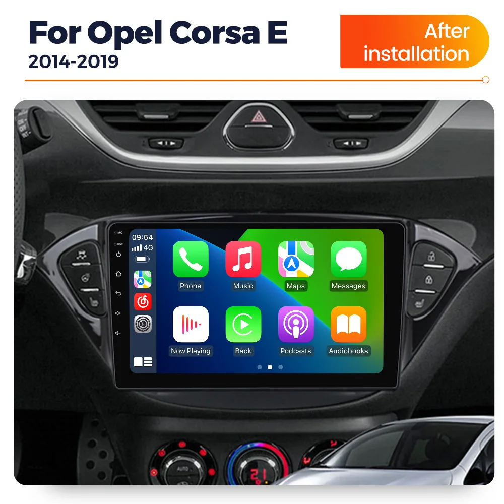 

Автомагнитола MEKEDE Android 14 для Opel Corsa E 2014-2019, 2 DIN, IPS-экран, мультимедийный плеер, беспроводной Carplay, авторадио