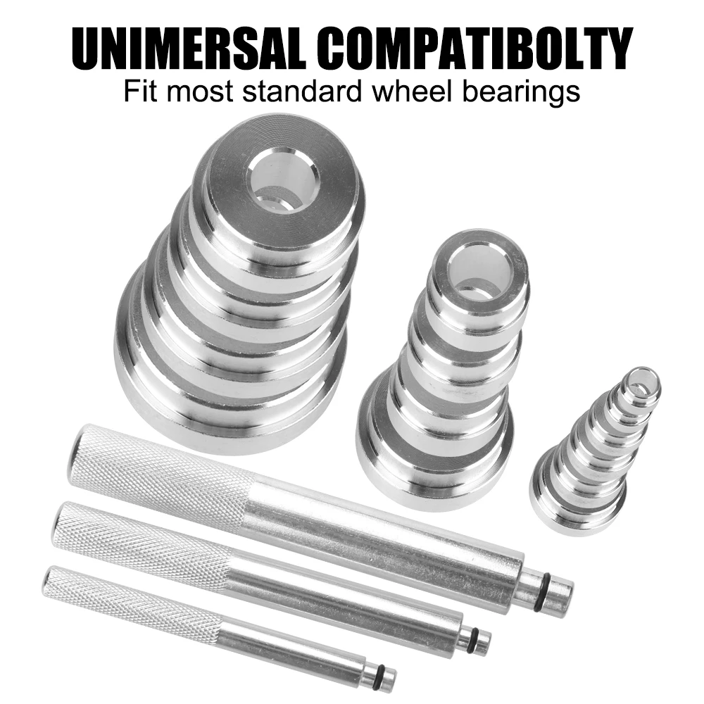 

Automotive Bearing Repair Tool Kit 17 Pcs Seal Driver Installer Remover Wheel Bearing Service Set