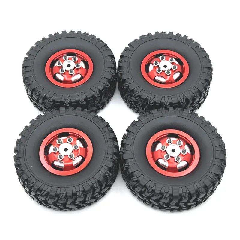 MN 1/12 MN82 LC79 MN78 WPL C14 C24 1/16 Naughty Dragon Remote Control Car Accessories Metal Upgrade Wheels and Tires