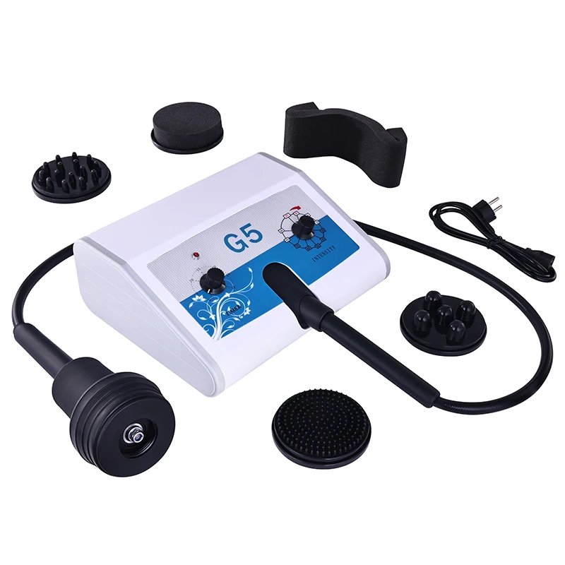 Massage vibrateur G5 professionnel avec 5 têtes, haute fréquence, façonnage du corps, réduction de la Cellulite, Machine pour usage domestique, utilisation en Salon de Spa