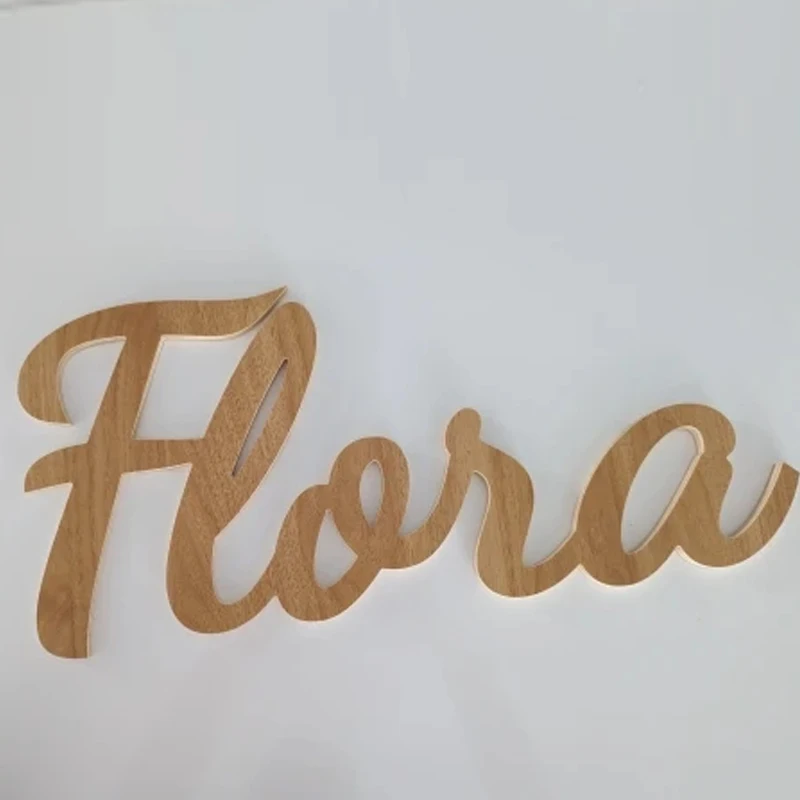 Custom Personalized Wooden Name Sign Nursery Decor Name Wall Decor