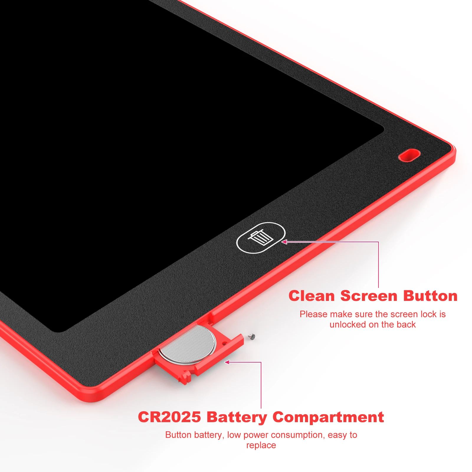 12-delig 8,5 inch LCD-schrijftablet, graffiti-tekentafel voor kinderen, elektronisch doodle-pad, perfect educatief speelgoed
