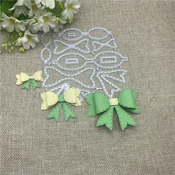 Bow tie Frame Metal Cutting Dies Stencils For DIY Scrapbooking Decorative Embossing Handcraft Template
