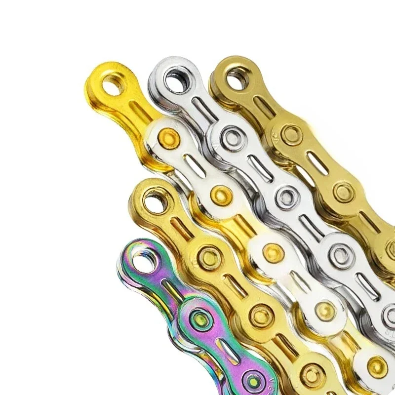 Sport 6 7 8 9 10 11 12-speed semi-hollow bike chain for mountain bikes