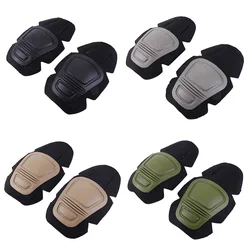 Tactical Knee Elbow Couple Protector Pad Equipment For Paintball Airsoft Combat Uniform Just Hunting Suit Accessories