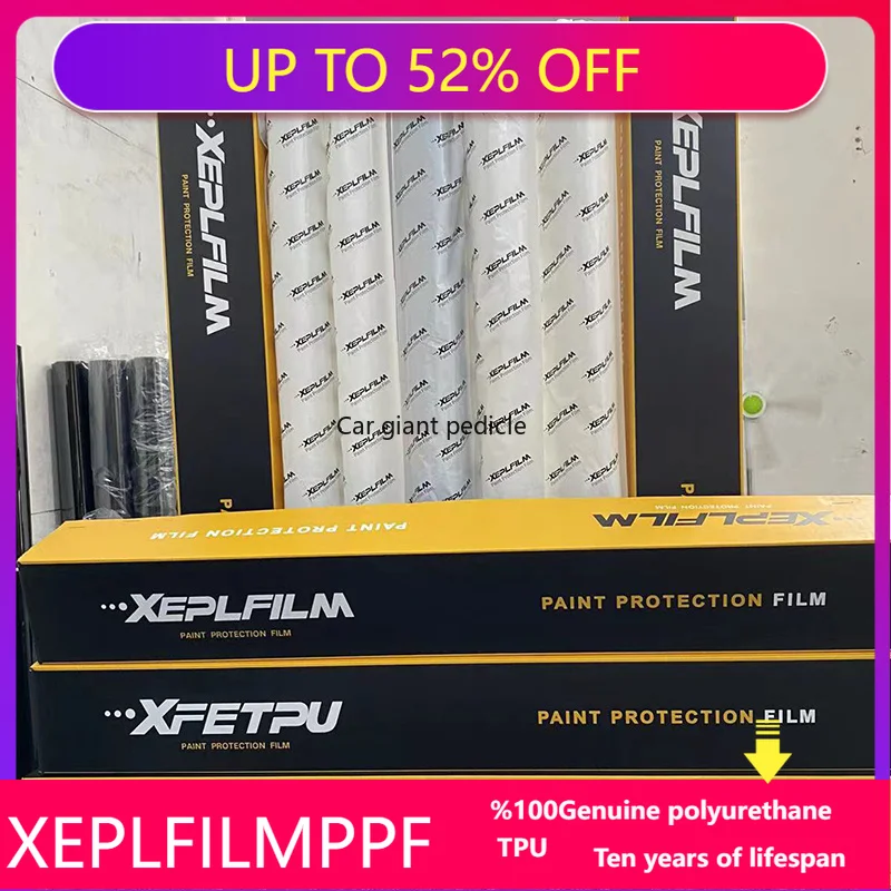 transparent ppf polyurethane coating protective film self-healing transparent TPU film anti-yellow packaging film10years XEPFILM