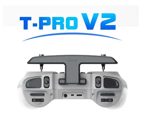 أحدث البلوز T Pro V2 الداخلي 2.4G 1000mW ExpressLRS ELRS وحدة تحكم راديو قاعة الاستشعار Gimbals EdgeTX/OpenTX TPRO