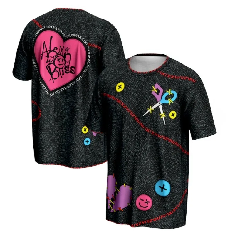 Alexa Bliss Merch 2026 T-shirt unisexe pour hommes, hauts à manches courtes, vêtements à la mode, hauts décontractés Y2K