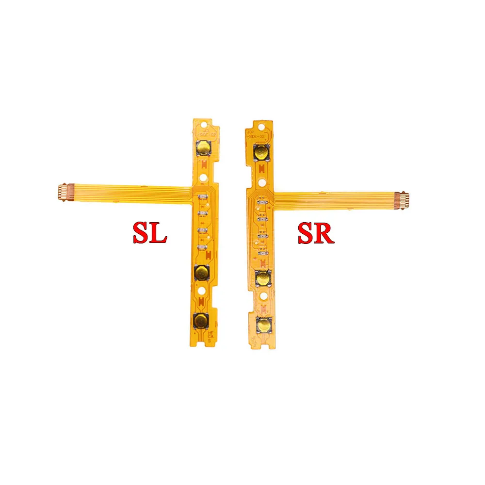 닌텐도 스위치 조이 콘 ZR ZL L SL SR 버튼 키 리본 플렉스 케이블 On Off 볼륨 리본 케이블 수리 교체 부품 1Pcs