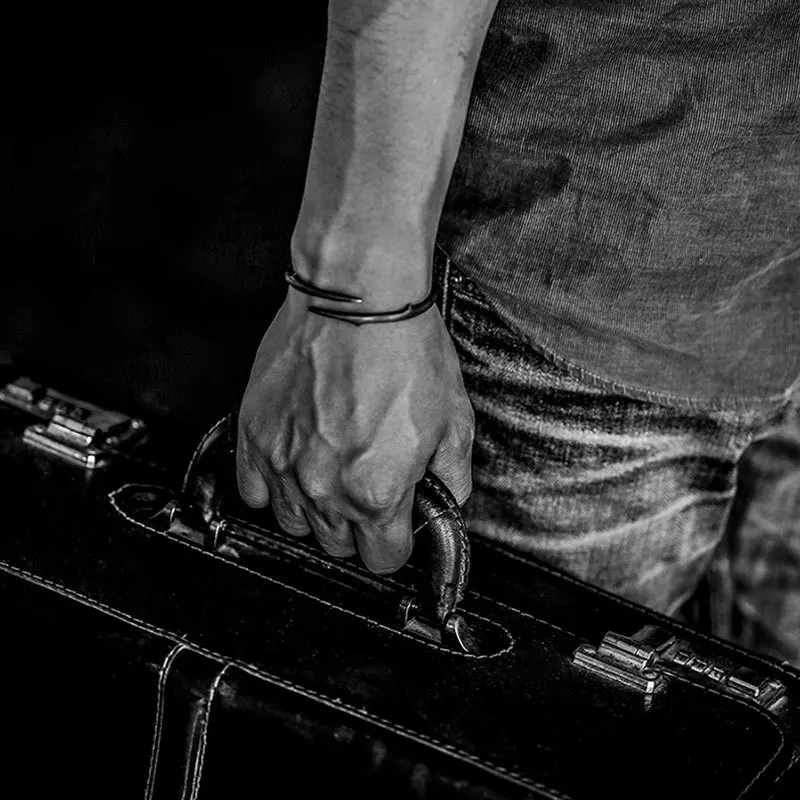 XIYANIKE hombres mujeres Vintage tailandés plata espina brazalete Punk moda coreana nueva joyería fiesta pareja regalo pulseras mujer