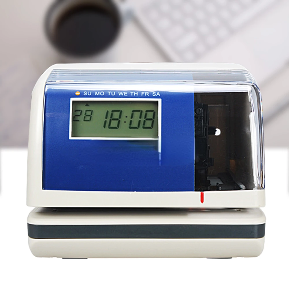 JM880 Date and Time Printer 4s Store Hotel Parking Lot Clock in Machine, Timing File Transceiver Printing Machine