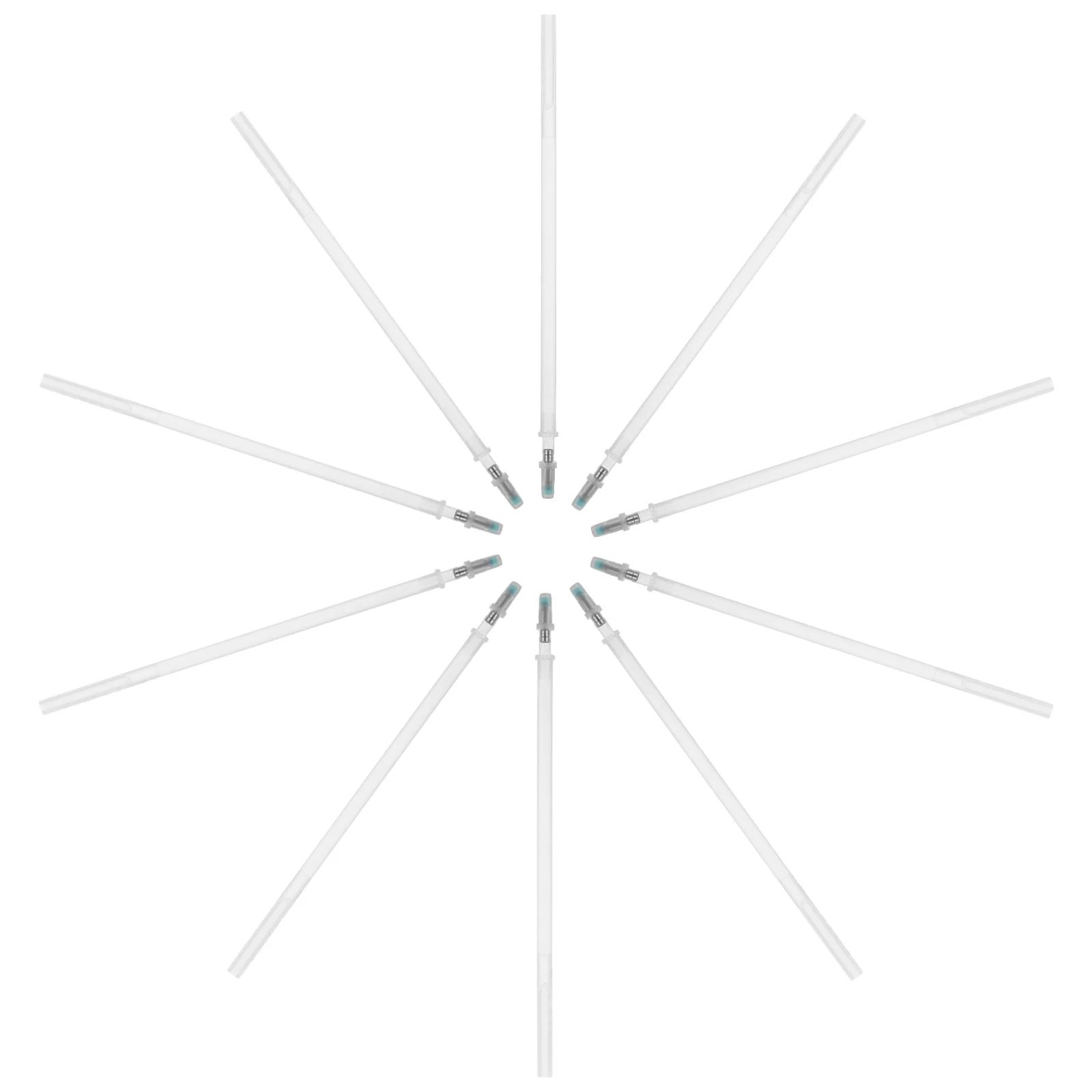 

10Pcs Light Up Pen Refills Fluorescent Glow Effect Smooth Writing Invisible Ink for Kids Adults School Stationery