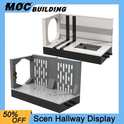 MOC Classic Movie Series War Imperial Hallway Scene Model Building Blocks Collection Display DIY Assemble Bricks Boy Adult Toys