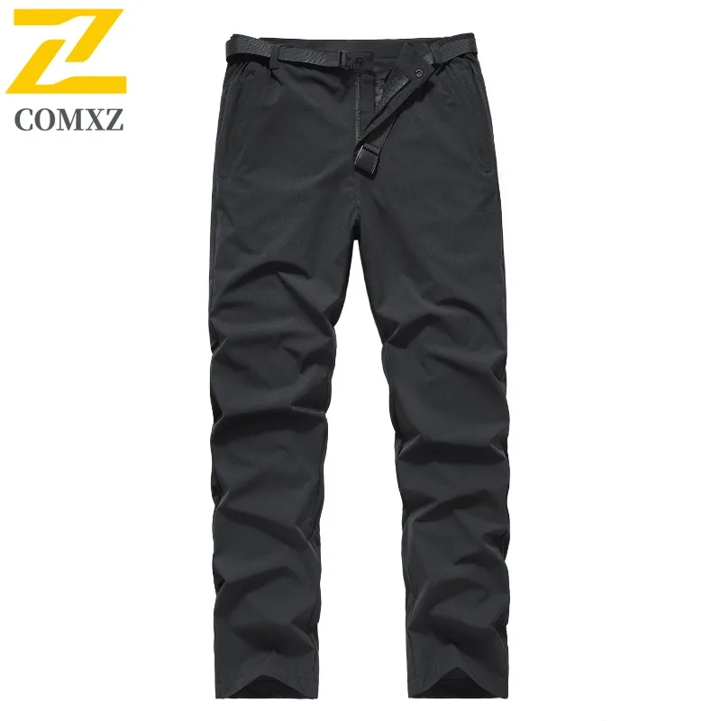 

EiAO Men's Softshell Pants Spring-Autumn Quick-Dry Windproof Water-Resistant Stretch Hiking Workwear Fishing Casual Sports 2025