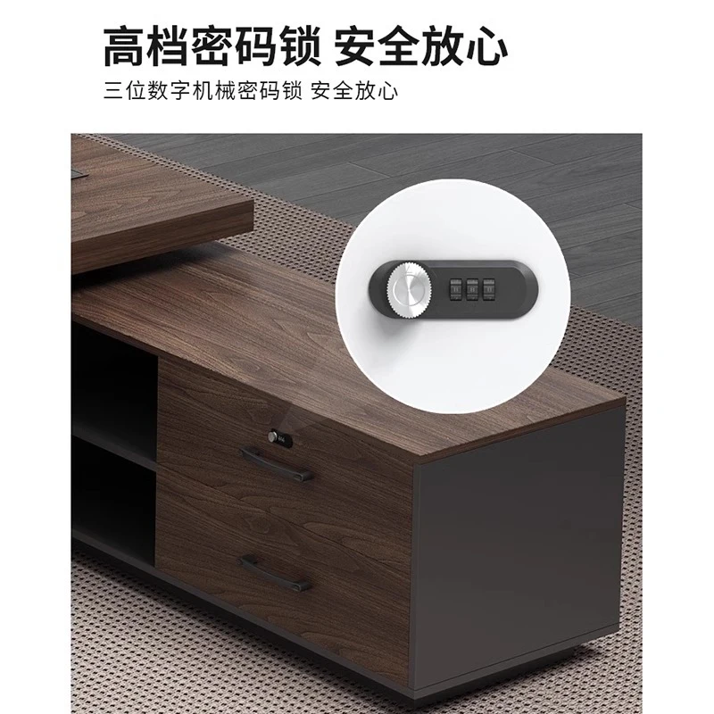 CEO desk,boss table,office Furniture,, , Simple Commercial Supervisor , Executive , Manager Single Desk And Chair Set