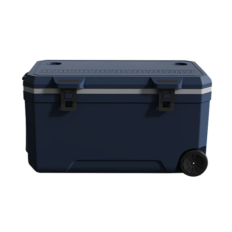 Car 120L portable with wheel incubator outdoor camping fishing refrigerator commercial ice bucket cooler box