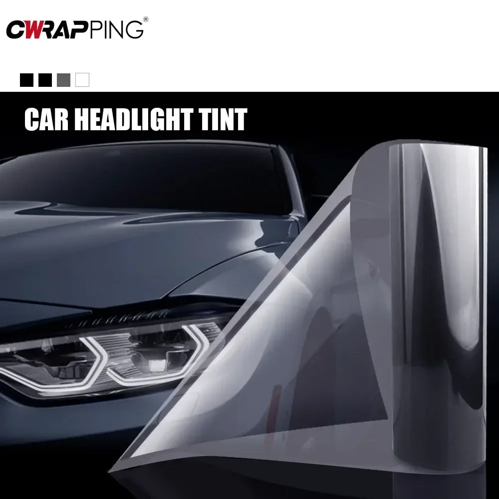 Car Light Film Car Smoke Fog Light Headlight Taillight Tint Vinyl Film Sheet Sticker Waterproof Auto Body Film Cover Car Styling