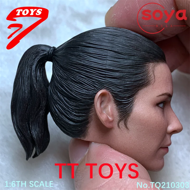 TTTOYS TQ210303 1/6 Evangeline Lilly tête sculpter modèle adapté 12 "femme soldat figurine corps poupées