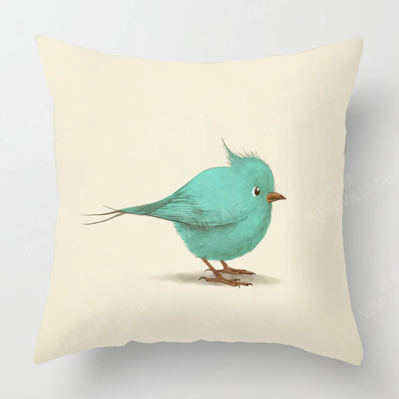 Modern Decorative Cushion for HomeCats and Magpies Living Room Decor Throw Pillow Cover 45*45 children 40x40cm 60x60cm 45x45cm