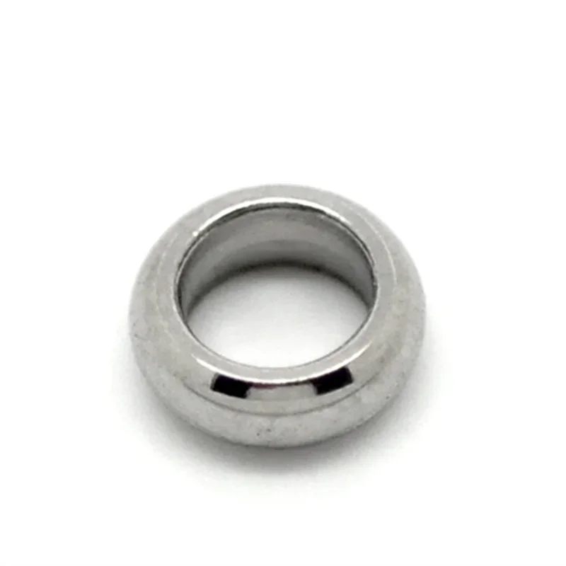 1200Pcs Stainless Steel Rings Silver Tone Charms Fashion Jewelry Findings 5mm(1/4