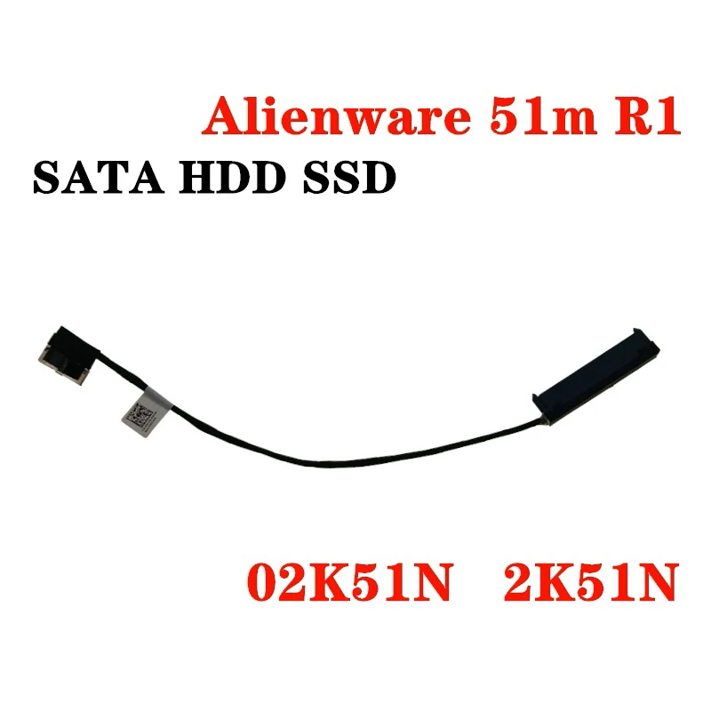 New Original Laptop Hard Disk Bracket Cable for Dell Area 51m R1 R2 0J8J5W 02K51N 0Y6X0N