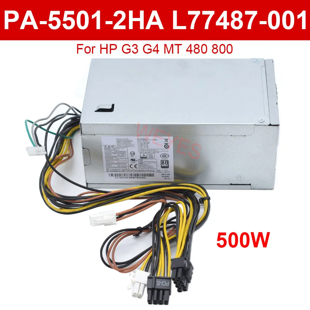 NEW 100-240V L77487-001 L89233-001 PA-5501-2HA PCG007 For HP 480 280 288 680 800 600 400 G3 G4 500W Power Supply