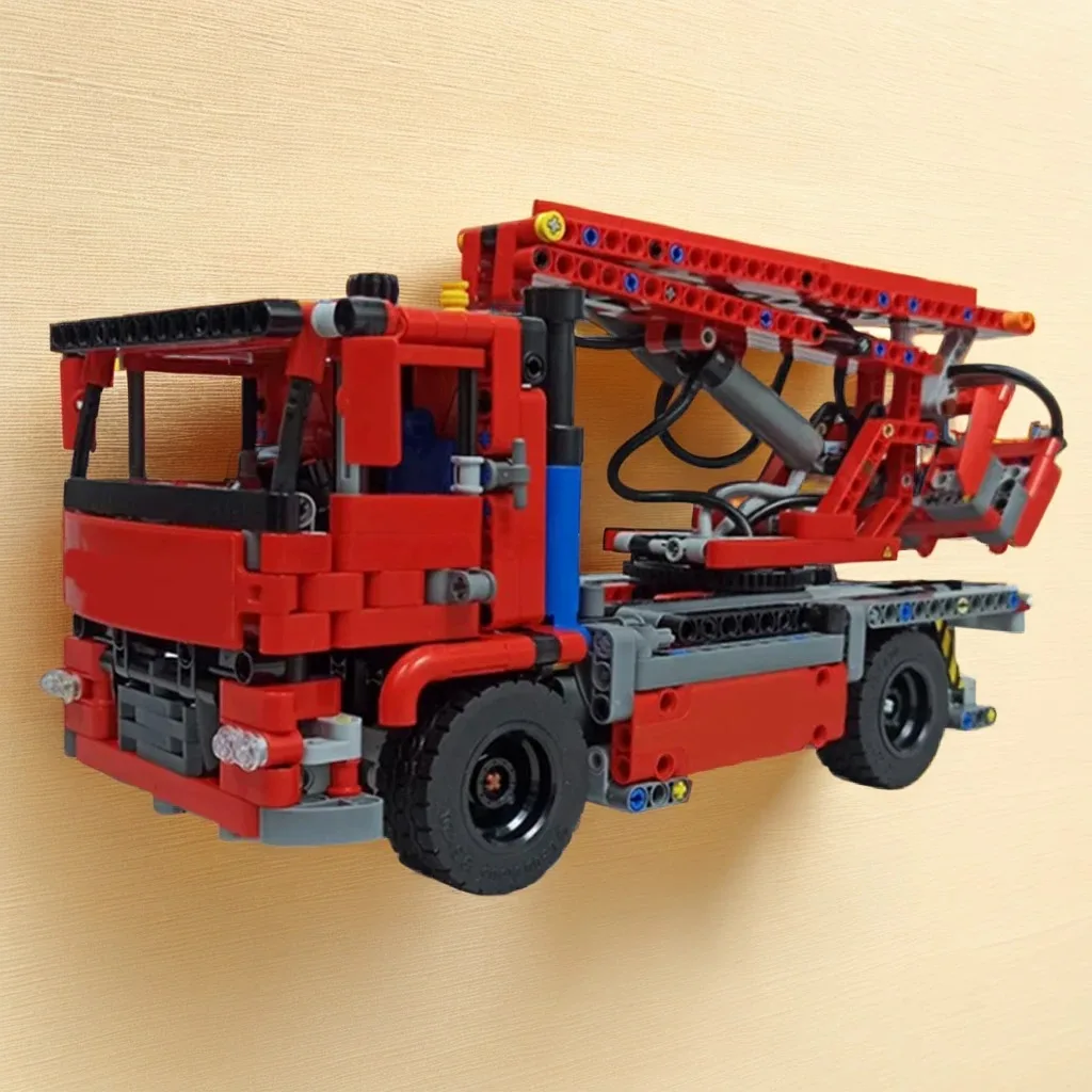 

817pcs MOC Cherry Picker Technical Model Building Blocks Architecture Toy Christmas Gifts Brick Kids Education DIY Creative