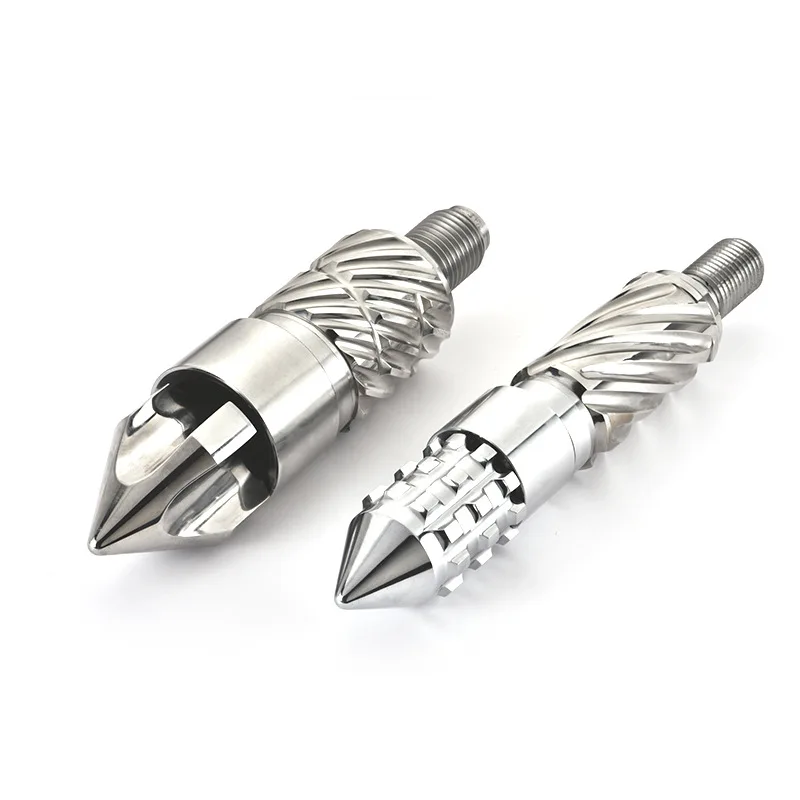 Custom Injection Molding Screw Tip Assembly in SKD61 or 38CrMoAl for Plastic Machines Used in Automotive and Industrial Molding