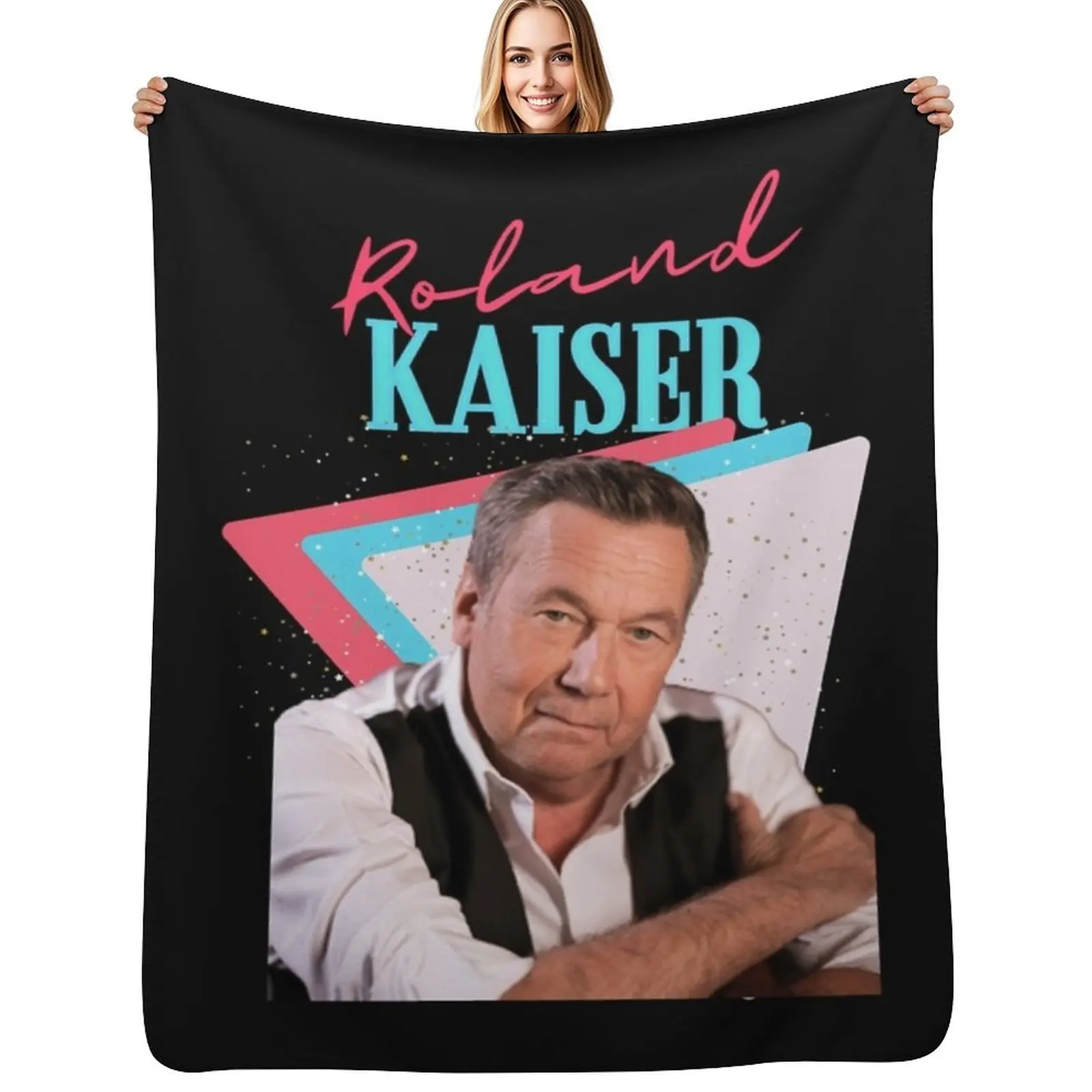 

Roland kaiser rip Roland kaiser rest in peace Roland kaiser Throw Blanket Warm Flannel Blanket for Couch Chair Bedroom