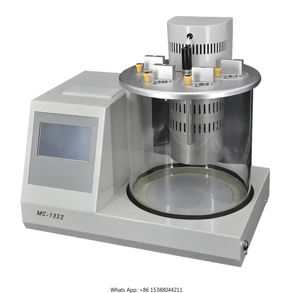 Viscometer Automatic Kinematic Viscosity Tester Oil Die sel Lubricating Petroleum Detection Instrument