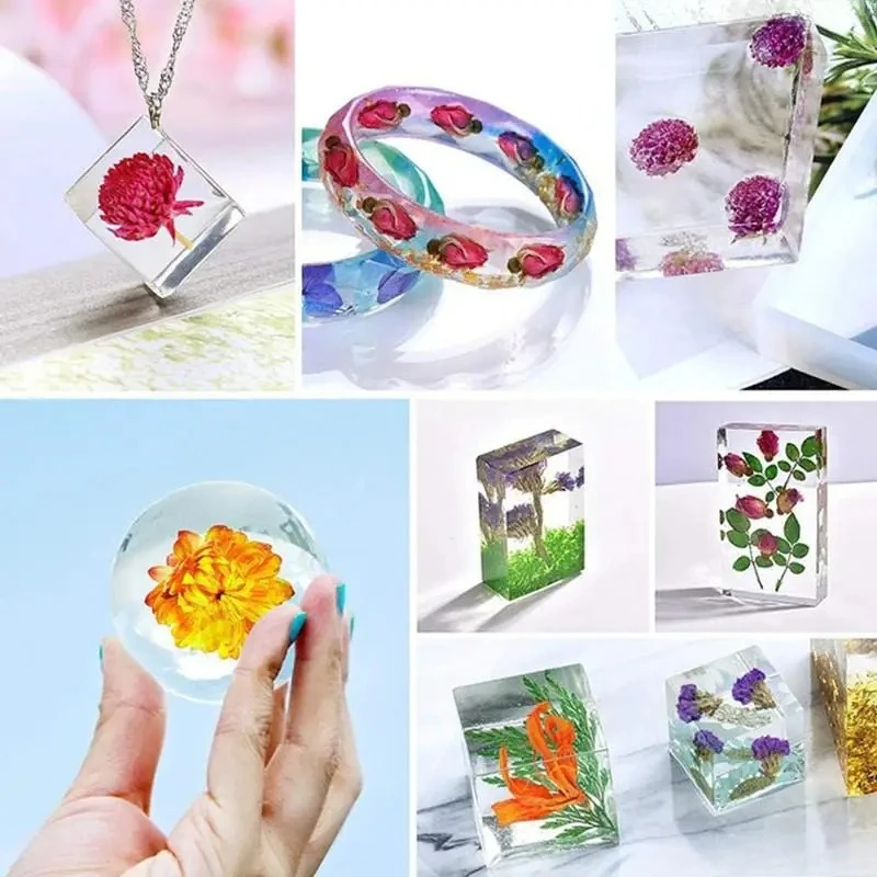 100% High Quality Lily Dried Flower Bai He For Soap Wedding Candle Decorative Mix Flower Material Making