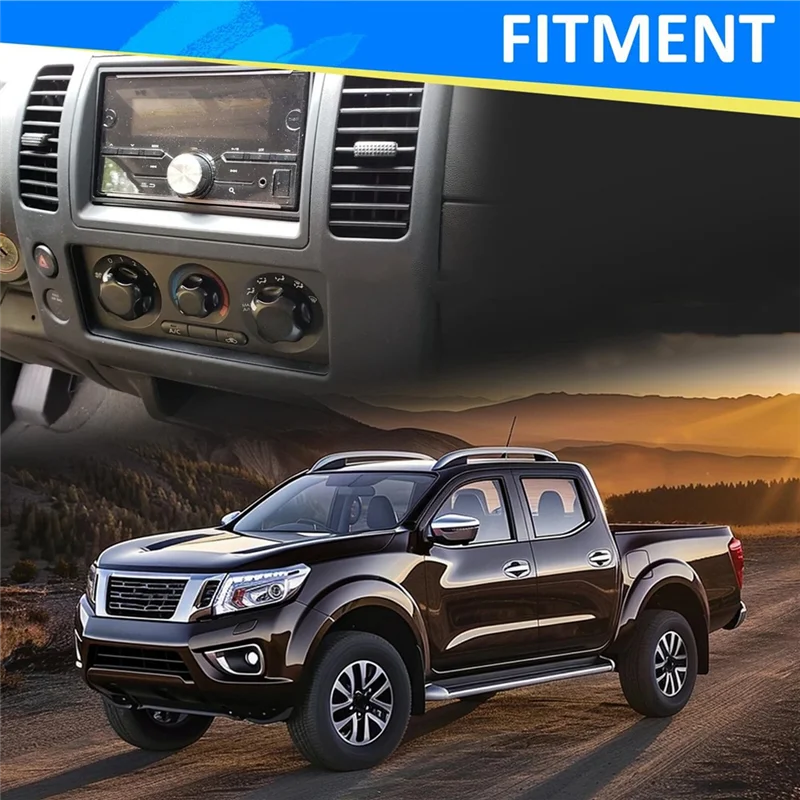 สําหรับ Nissan Frontier 2005-2020 68259-ZP16C Center Dash เครื่องปรับอากาศกรอบคอนโซลแผง Cluster ฝาปิด BEZEL