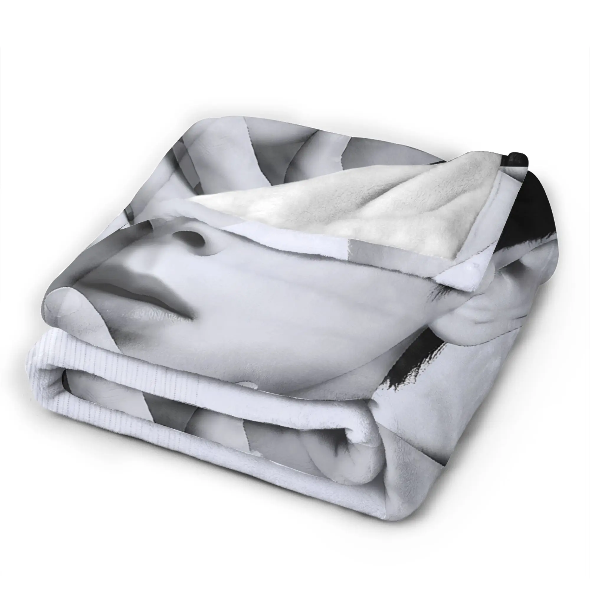 تشا EunWoo بطانية دافئة لينة الجمالية أفخم رمي بطانية للطلاب غرفة المعيشة الفانيلا المفرش غطاء السرير