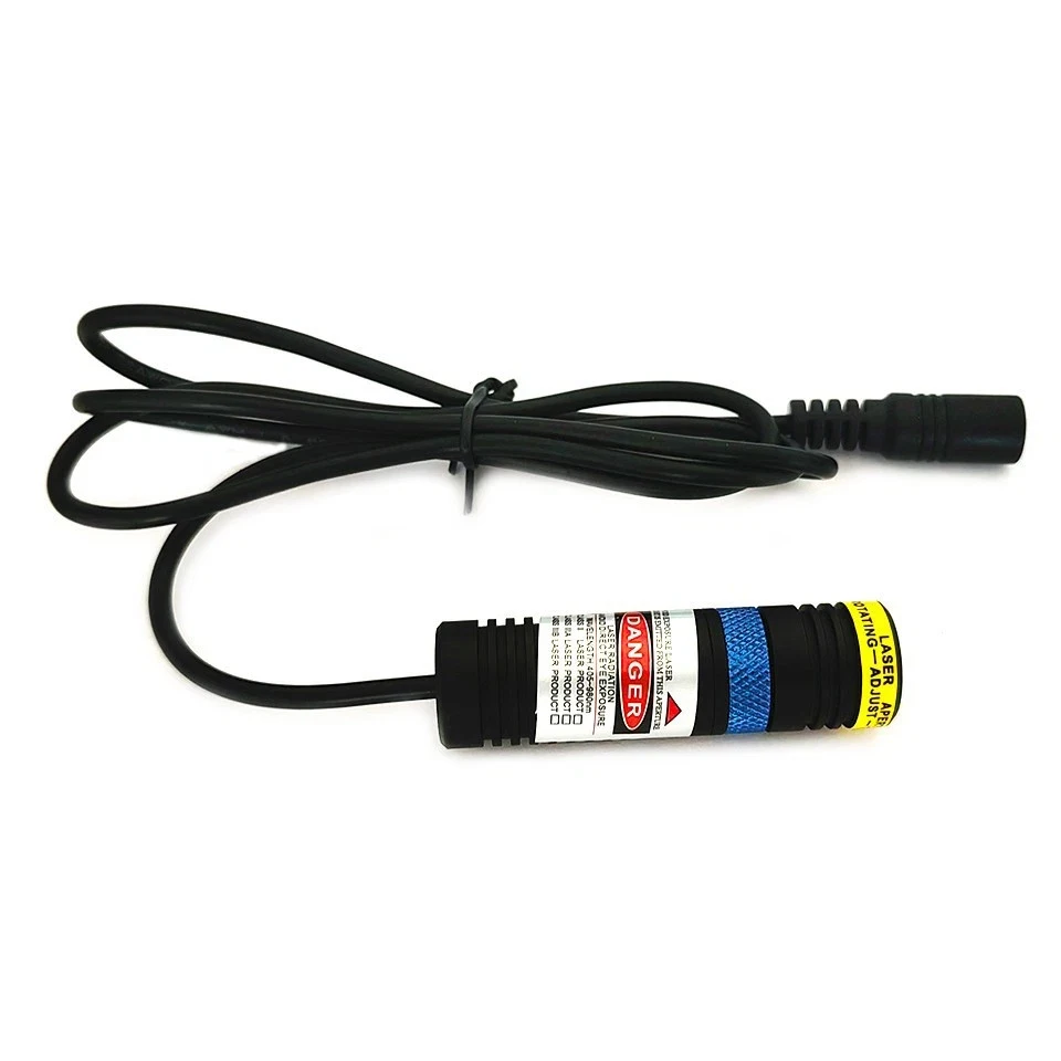 405nm 200mW Dot/Line/Cross Powerful Focusable Voilet/Blue Laser Module DC5V Woodwork Positioning