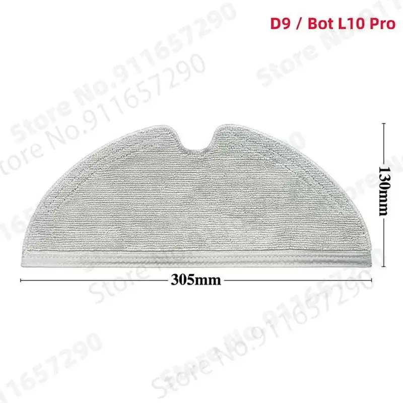 For Dreame D9 Bot L10 Pro Water Tank Robot Vacuum Cleaner Spare Parts Replacement Washable Cloth Mop Water Tank Rag Accessories