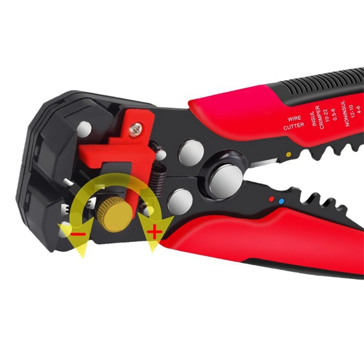 A002 Professional Electrician Wire Tool, Cable Stripper, Automatic Crimping Cutter