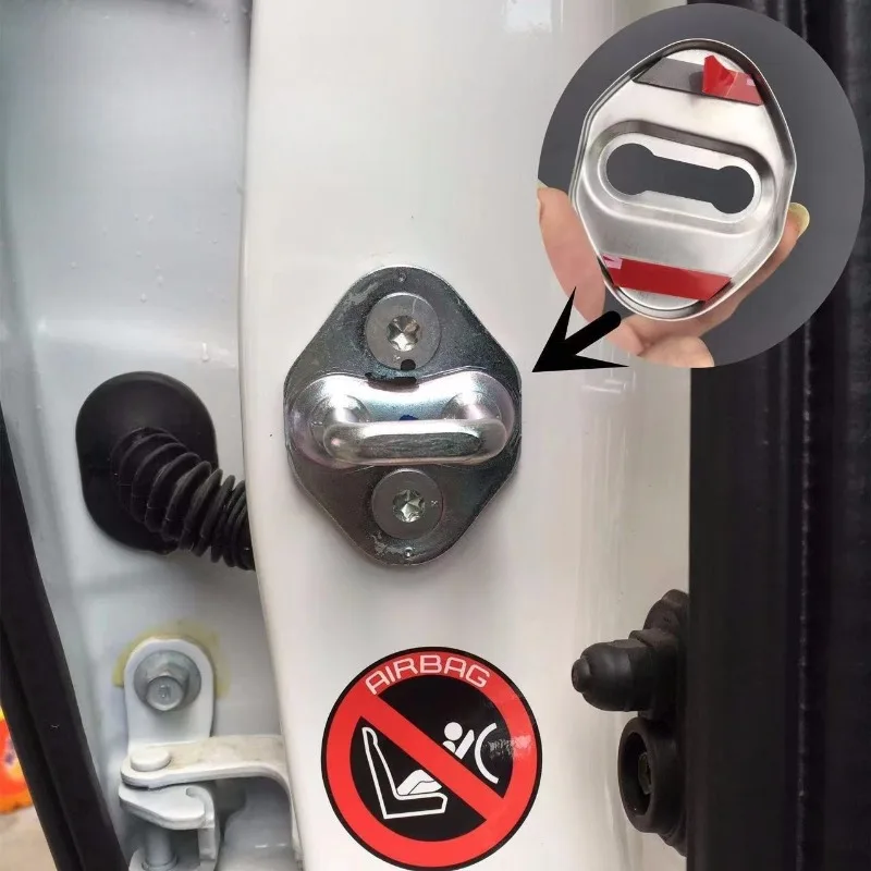 BYD 4 قطعة باب السيارة الغطاء الواقي الفولاذ المقاوم للصدأ ل BYD Atto 3 يوان زائد أغنية زائد ختم دولفين سيليون تانغ تشين هان النورس #3