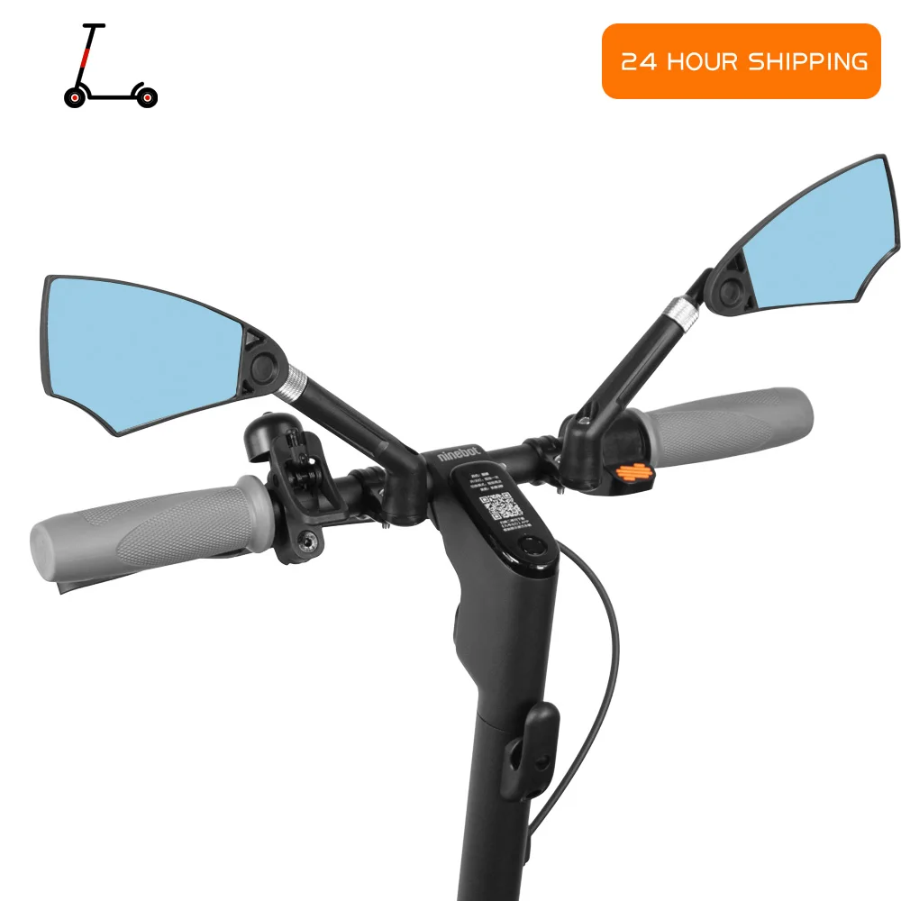 

Handlebar Rear View Mirrors For Ninebot F20 F30 F40 E-Scooter Adjustable Rotate Anti-glare Rearview Mirror for Xiaomi Parts