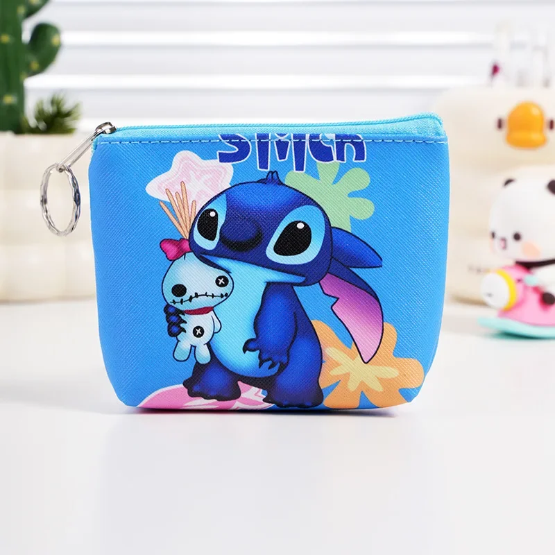 disney stitch packaging, Storage， Coins Keys，Earphone storage, portable, reusable small pouch, coin purse，reward，Ladies'  gifts