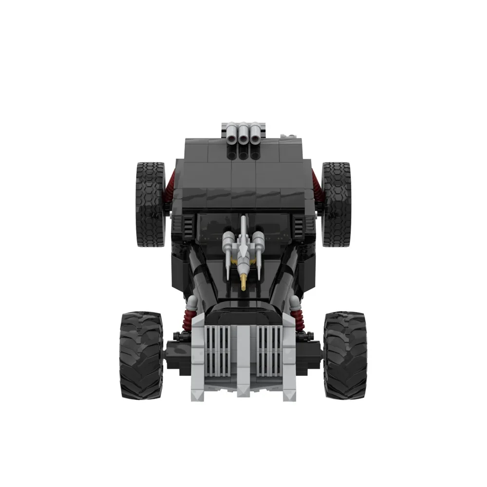 MOC Classic Racing Car Mads Maxs irritables black Cars and Elvis Building Blocks Model Fury Road The War Rig Bricks Toy Kid Gift