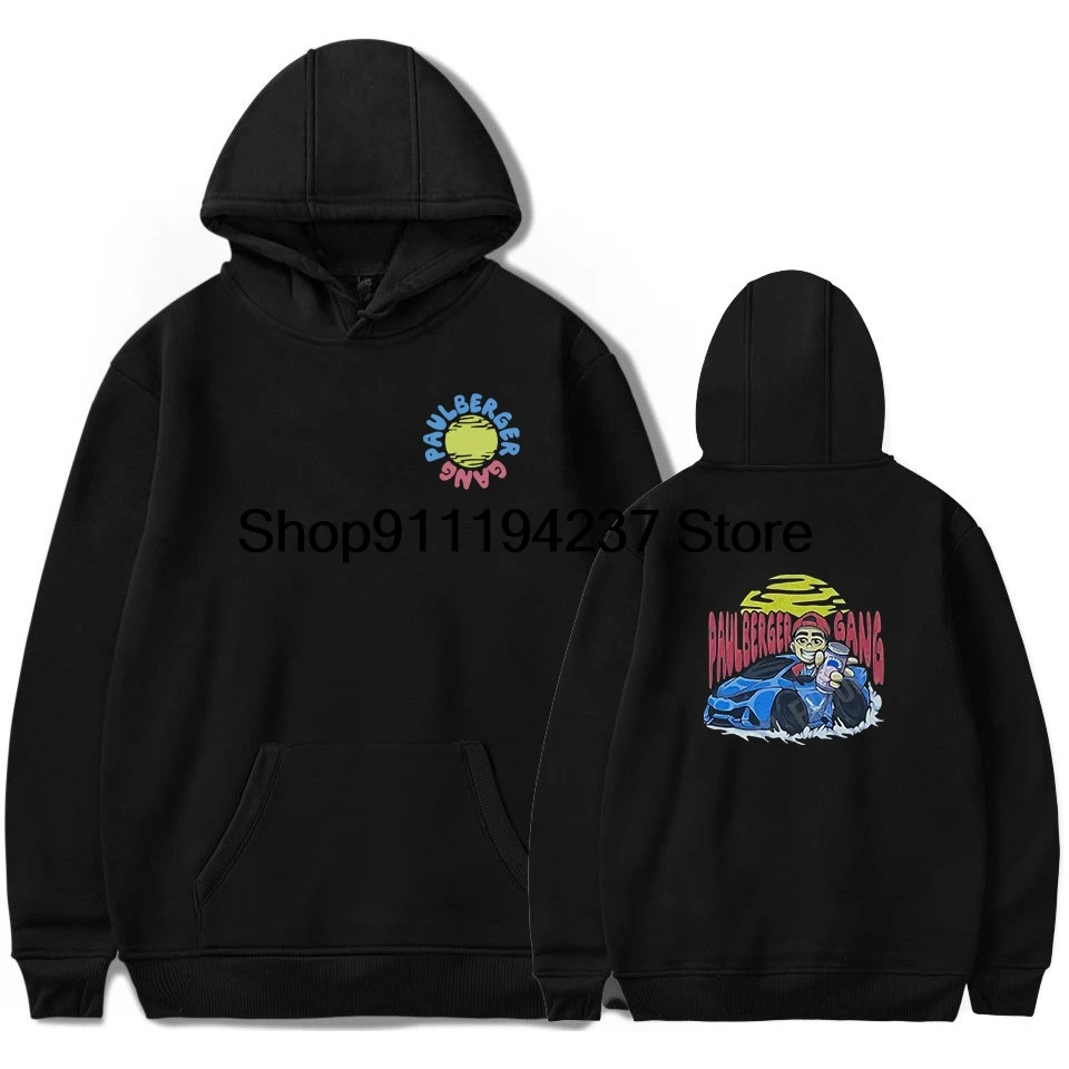 ICRIMAX PAULBERGER Hoodie Men/Women Kawaii Hoodies Kids Anime Sweatshirts Fashion Tops Casual Boys/girls Clothes