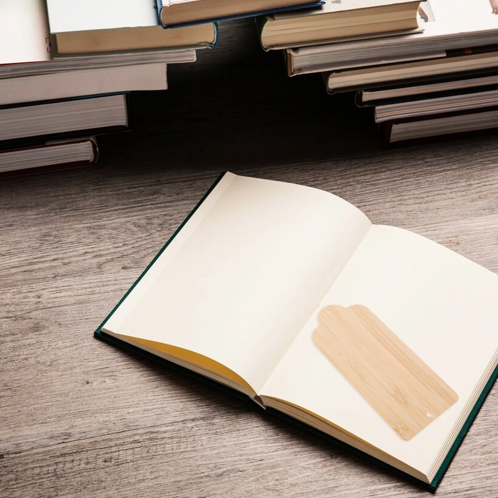 

10pcs 10 Bamboo Bookmark Material DIY Blanks 12cmx5cmx02cm Unfinished Engravable Craft Tags Kids Bamboo Diy Tag Toys