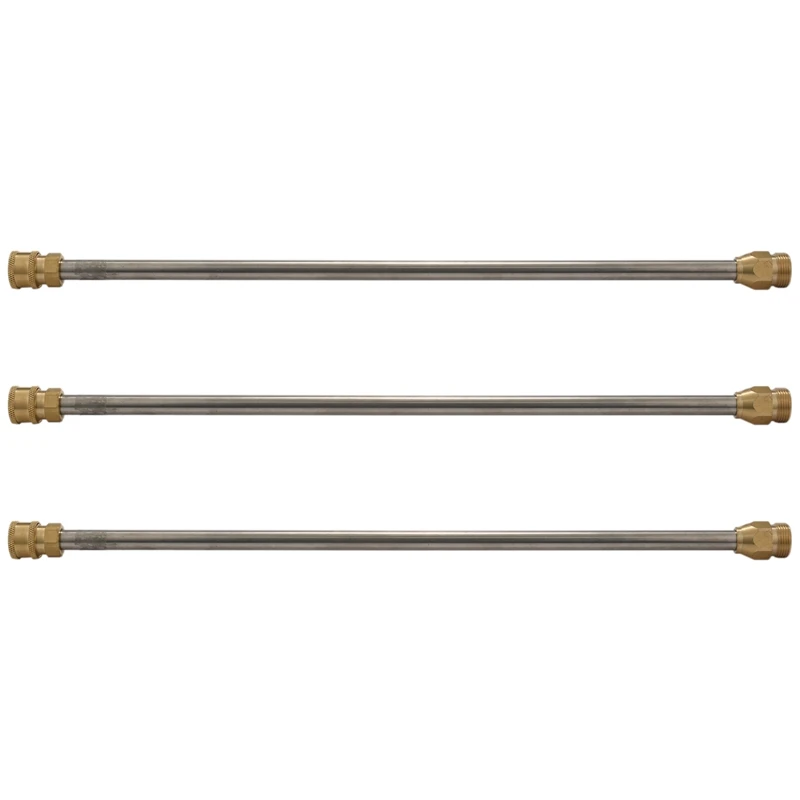 

3X быстроразъемная насадка из нержавеющей стали, насадка для мойки высокого давления, сменная насадка-распылитель, 16 дюймов, 5000 фунтов на квадратный дюйм-A02Q