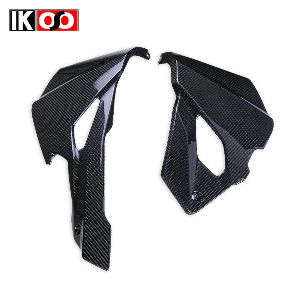 100% Pure Dry Carbon Fiber Lower Air Deflector Fairing for Kawasaki ZX-25R ZX4RR 2020+ Motorcycle Shell Modification Accessories